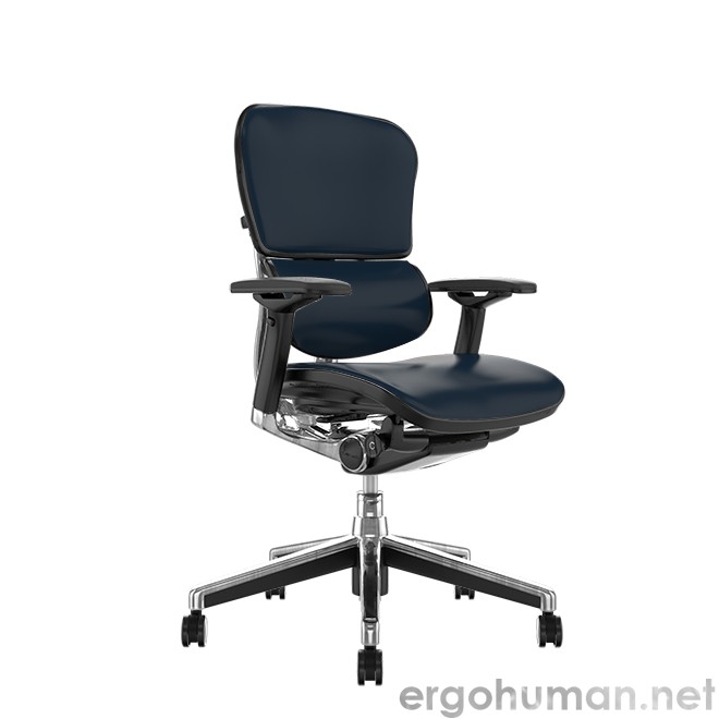 Ergohuman Elite Black Leather Office Chair
